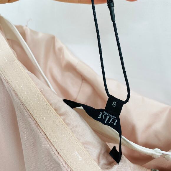 Tibi 8 pink strapless blouse - Picture 6 of 10